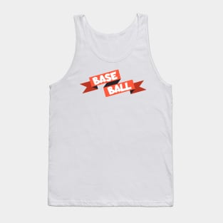 Baseball banenr Tank Top